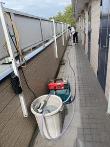 排水管の高圧洗浄
