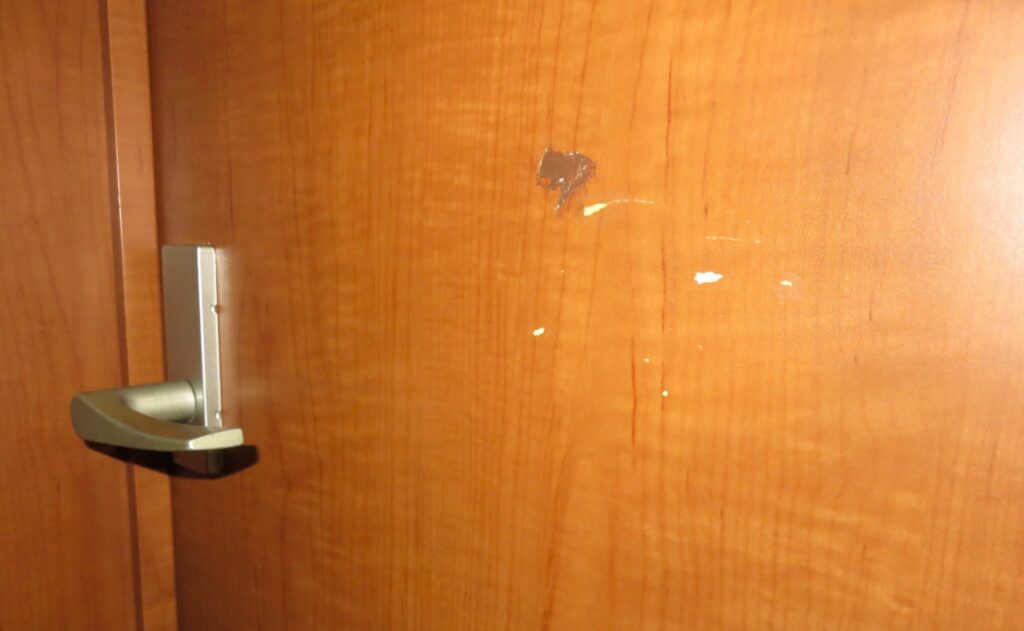 張り替え前の建具