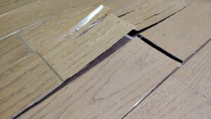 床の盛り上がり