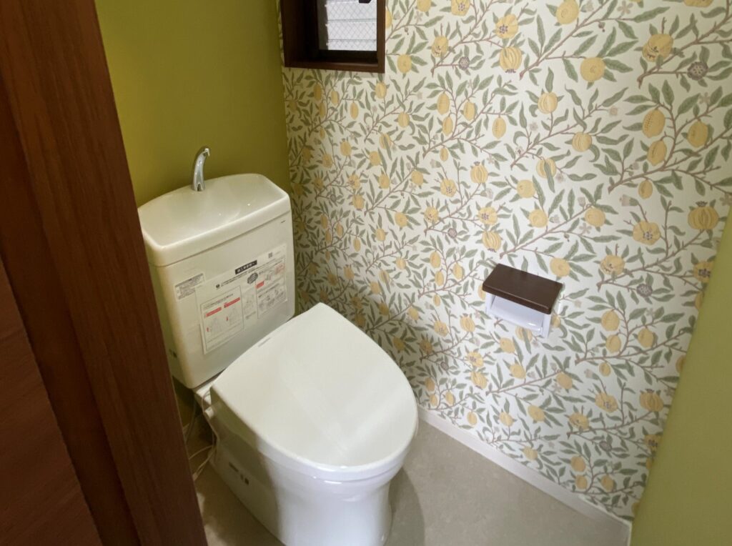 トイレの壁紙