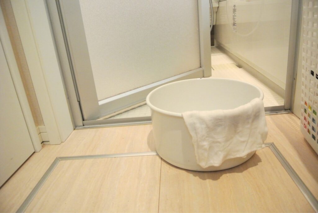 洗面所の床