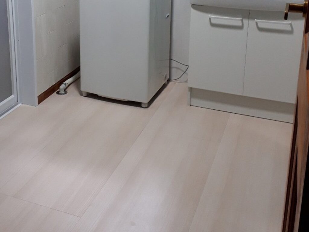 洗面所の床