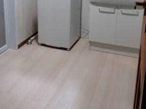 洗面所の床