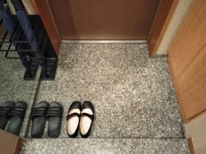 玄関の床シート