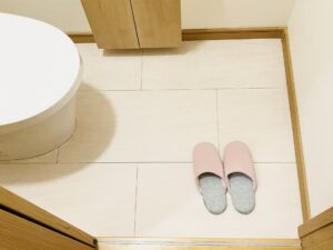 トイレのクッションフロア